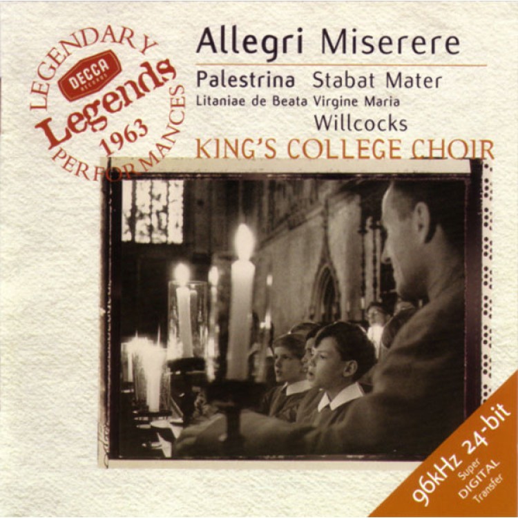 ALLEGRI: MISERERE +