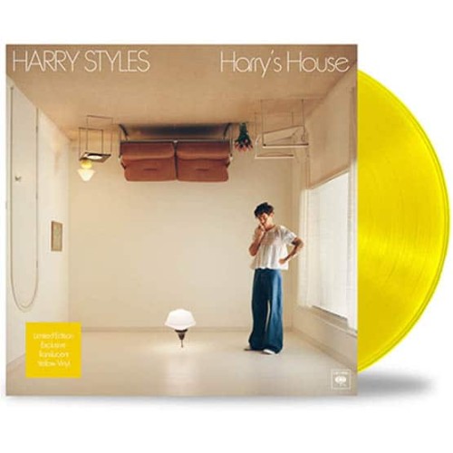 HARRY STYLES - HARRY'S HOUSE -COLOURED - TRANSLUCENT YELLOW / 180GR. / 12PG. BOOKLET