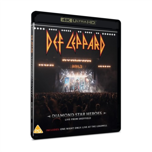 DEF LEPPARD - Diamond Star Heroes Live From Sheffield - 4K BRD