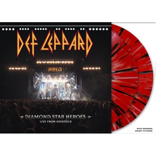 DEF LEPPARD - Diamond Star Heroes Live From Sheffield - Coloured vinyl