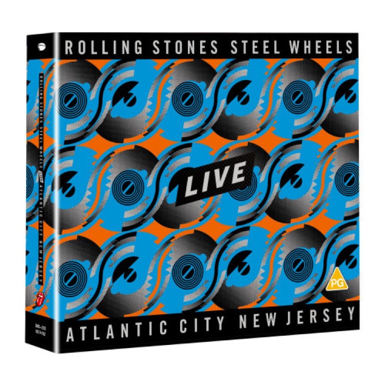 Rolling Stones - STEEL WHEELS LIVE DVD+2CD