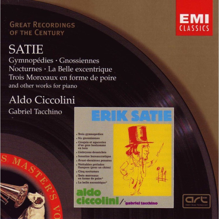 CICCOLINI,ALDO - SATIE:ZONGORAMŰVEK