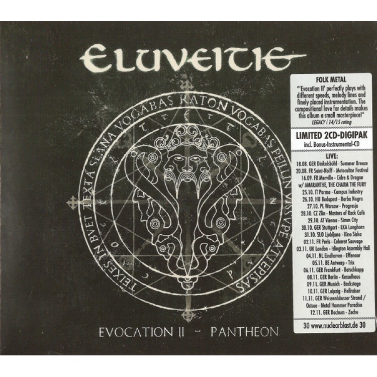 ELUVEITIE - EVOCATION II - PANTHEON