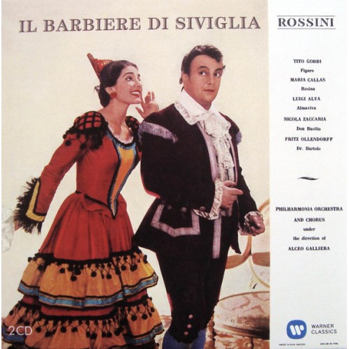 CALLAS, GALLIERA, ALVA, GOBBI - ROSSINI:SEVILLAI BORBÉLY