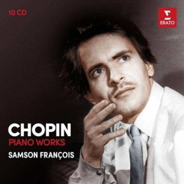CHOPIN-ZONGORAMŰVEK 10CD
