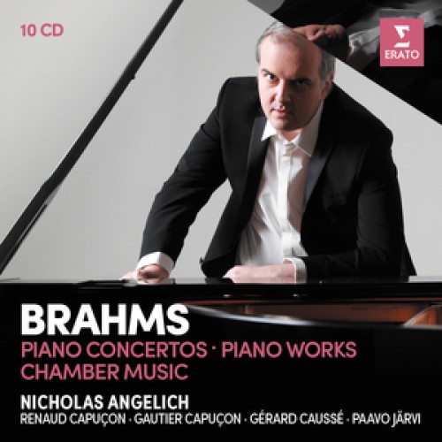 BRAHMS- ZONGORAMŰVEK 10CD