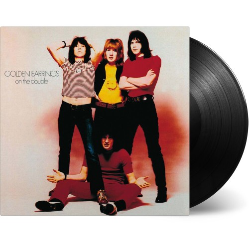 GOLDEN EARRINGS - ON THE DOUBLE -HQ-