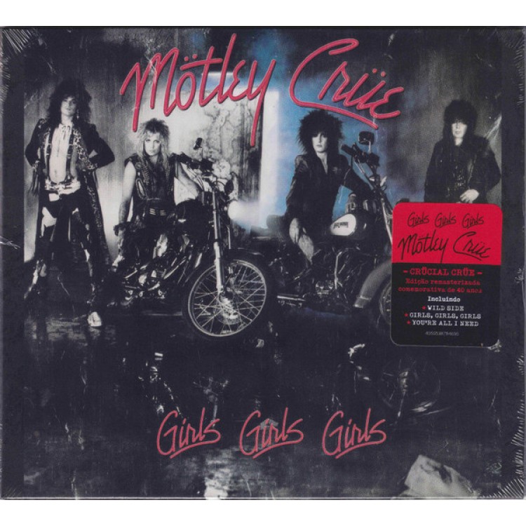 MOTLEY CRUE - GIRLS, GIRLS, GIRLS