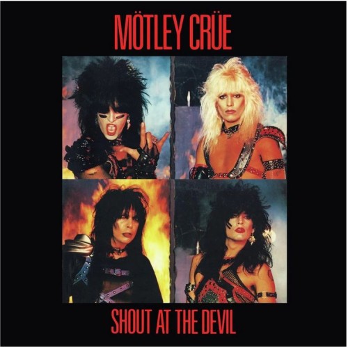 MOTLEY CRUE - SHOUT AT THE DEVIL (BLACK IN RUBY COLORED)