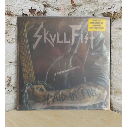 SKULL FIST - PAID IN FULL-COLOURED/HQ-180GR. WHITE BLACK MARBLED VINYL