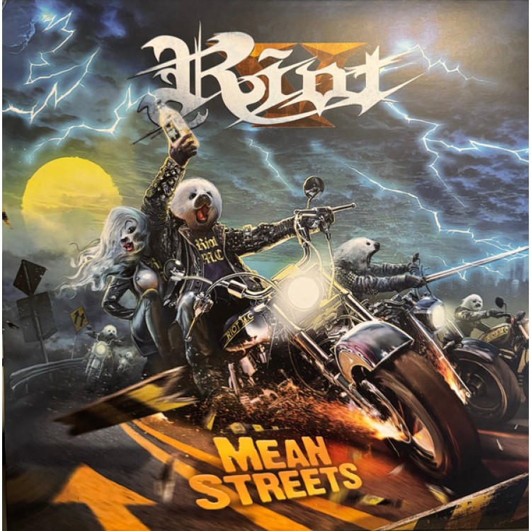 RIOT V - MEAN STREETS - ELECTRIC BLUE VINYL