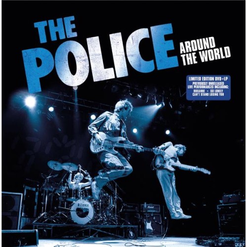 The Police - Around The World - Live From Around The World, 1980 / Gold EU Version / 2 Disc Set / Vinyl/DVD
