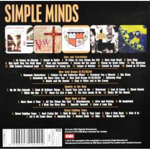 Simple Minds - 5 Album Set