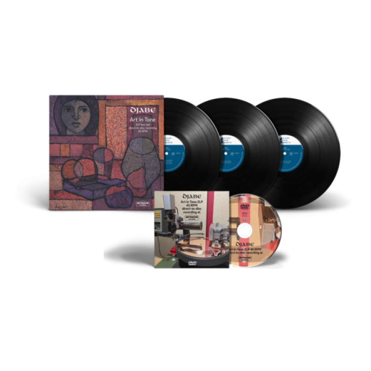 DJABE - Art In Tone (3LP black vinyl, 45 RPM + bónusz DVD – Box-set)