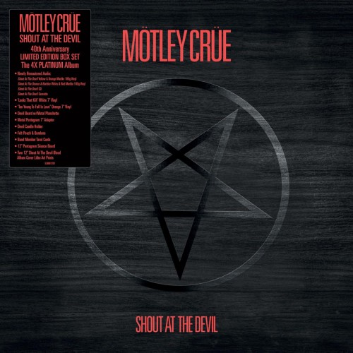 MOTLEY CRUE - SHOUT AT THE DEVIL (40th Anniversary) (2LP+2x7