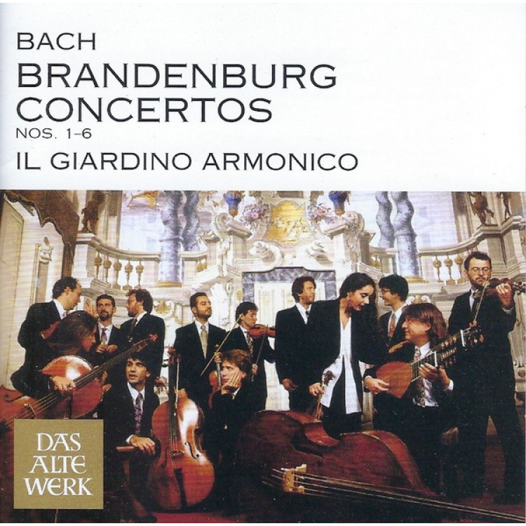 IL GIARDINO ARMONICO - BACH:BRANDERBURGI VERSENYEK 1-6