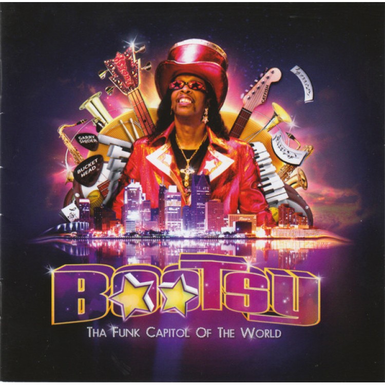 Bootsy Collins - Tha Funk Capitol of the World (3D cover)