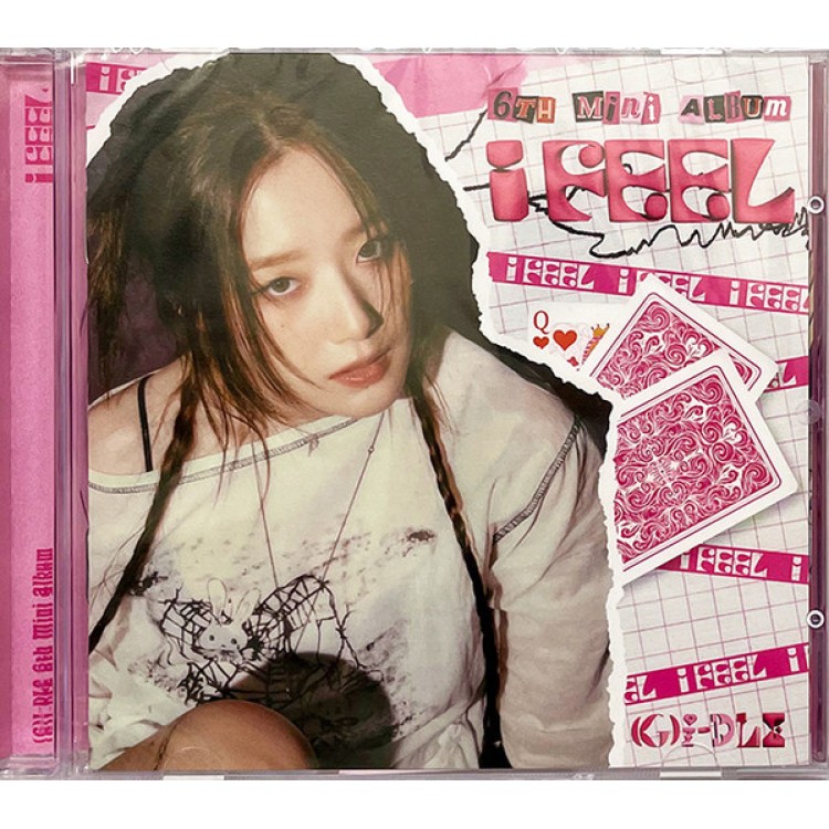 G I-Dle - I Feel - 6th Mini Album / Jewel Case Version / 5 Random Versions