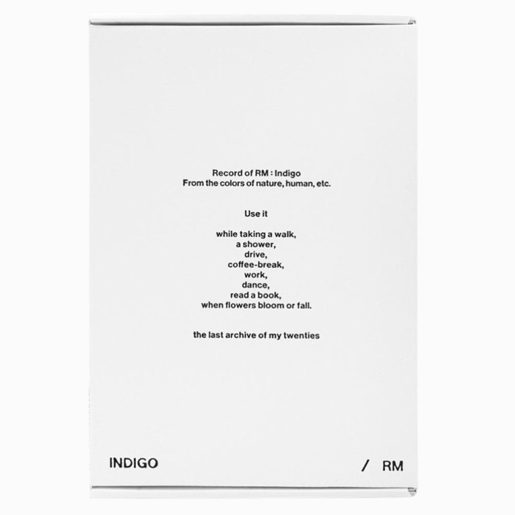 RM - INDIGO - Book Edition