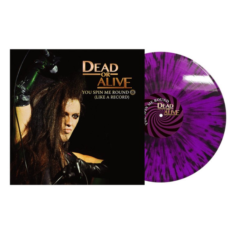 Dead Or Alive - You Spin Me Round Like A Record LP SPLATTER