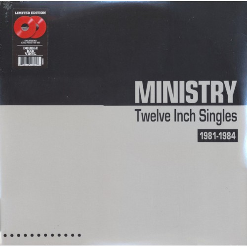 MINISTRY - Twelve Inch Singles 1981-1984 LP RED