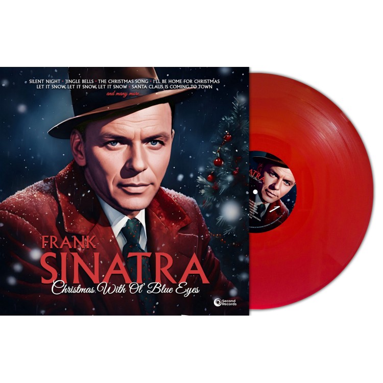 CHRISTMAS WITH OL’ BLUE EYES (RED VINYL)