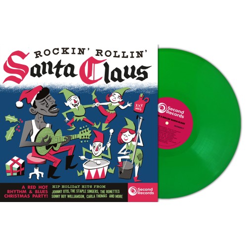 ROCKIN ROLLIN SANTA CLAUS (GREEN VINYL)
