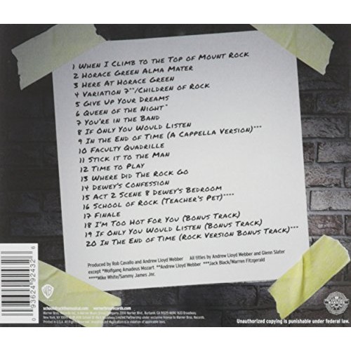 SCHOOL OF ROCK - THE MUSICAL