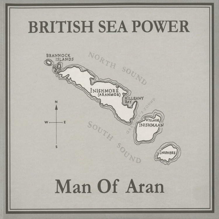 British Sea Power - MAN OF ARAN (YELLOW & BLUE)