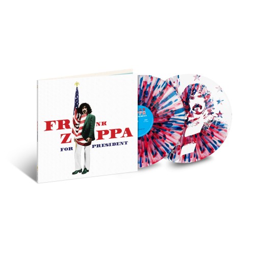 Frank Zappa For President - Red, White and Blue Vinyl
