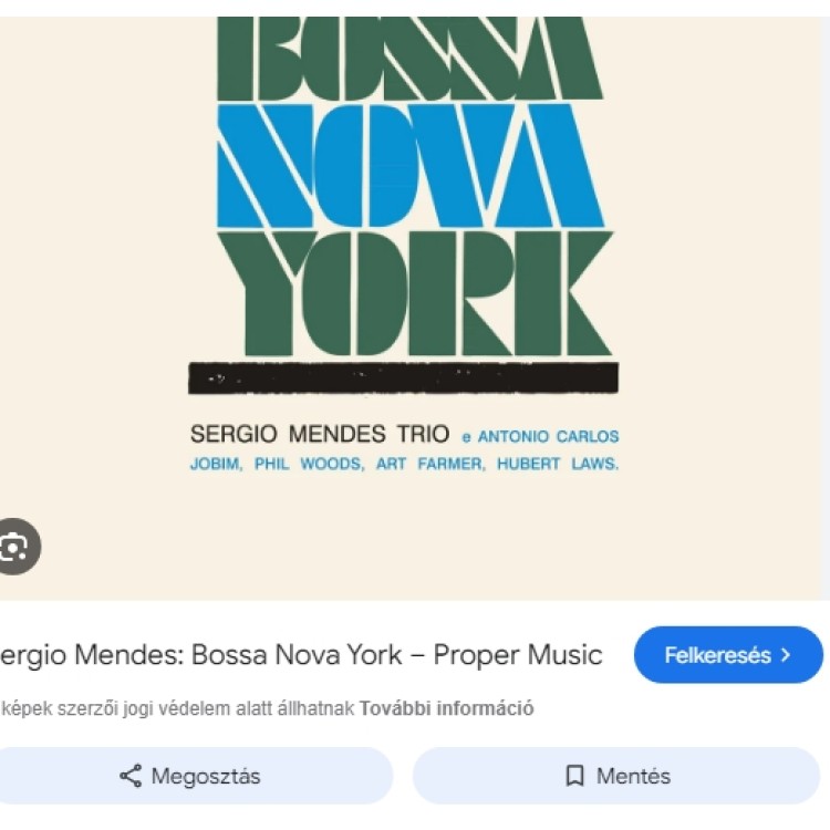 SERGIO MENDES - Bossa Nova York