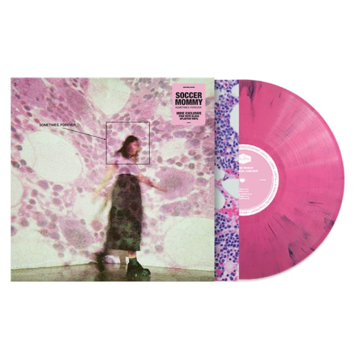 Soccer Mommy - SOMETIMES - purple&black vinyl