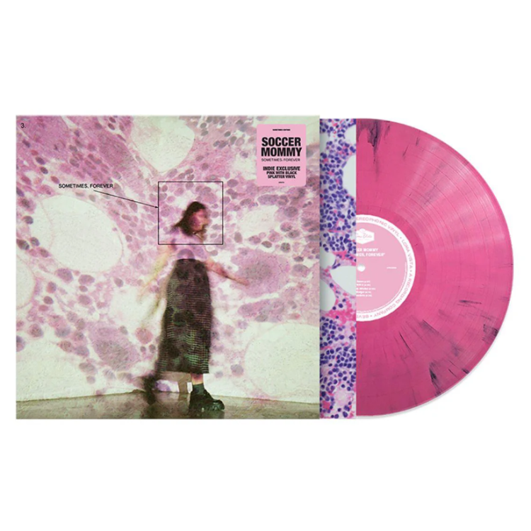Soccer Mommy - SOMETIMES - purple&black vinyl