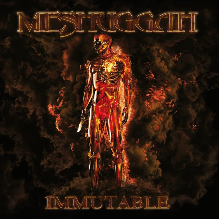 MESHUGGAH - IMMUTABLE (ORANGE COLORED CIRCLE BLACK)