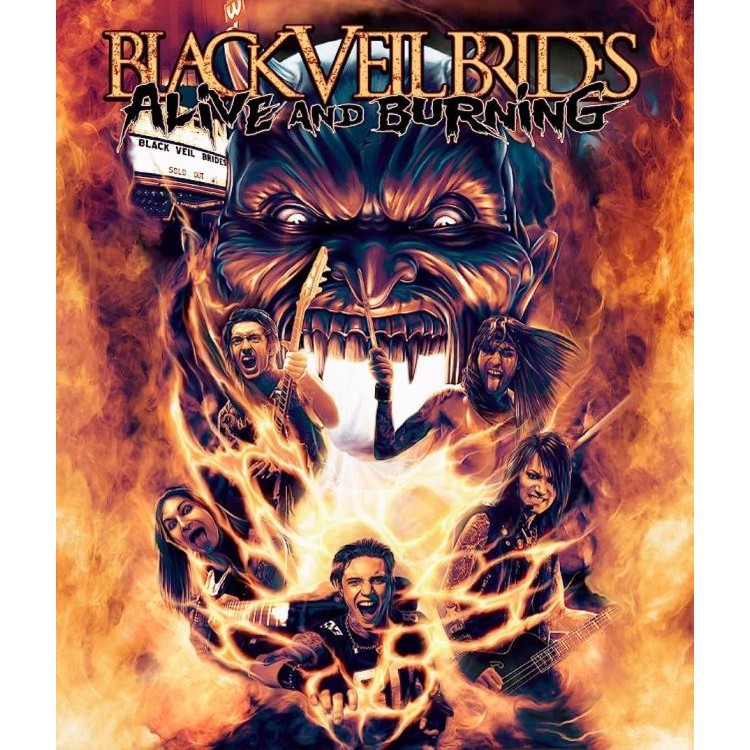 BLACK VEIL BRIDES - Alive And Burning - digipack