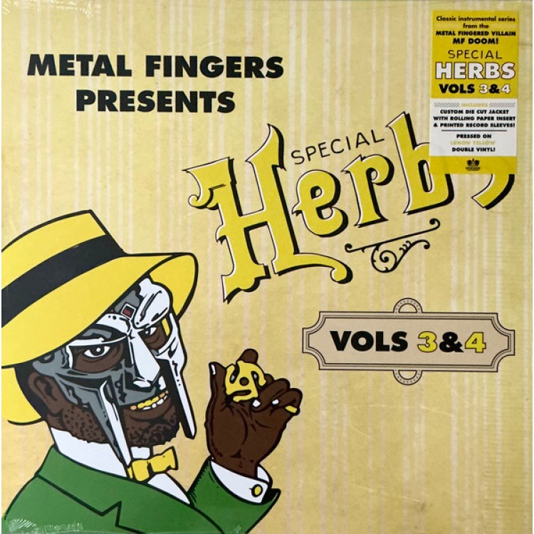 Metal Fingers Presents Special Herbs Vol 3 & 4 LP