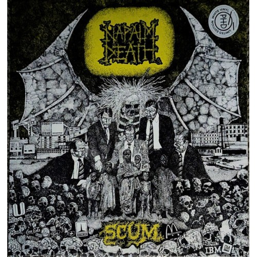 NAPALM DEATH - Scum LP WHITE