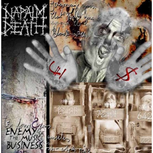 NAPALM DEATH - ENEMY OF THE MUSIC BUSINESS (RED)