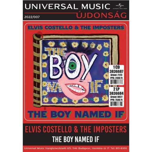 ELVIS COSTELLO - THE BOY NAMED IF