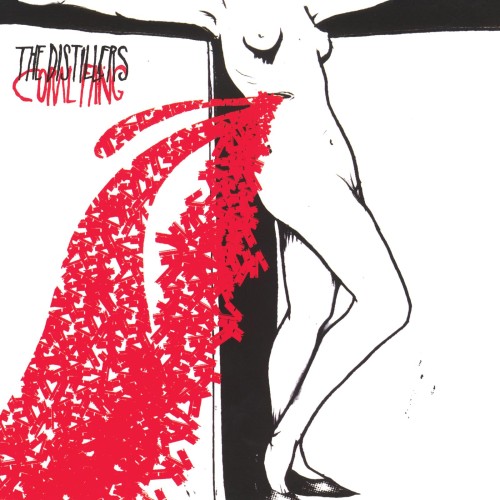 THE DISTILLERS - Coral Fang (Red & Black)