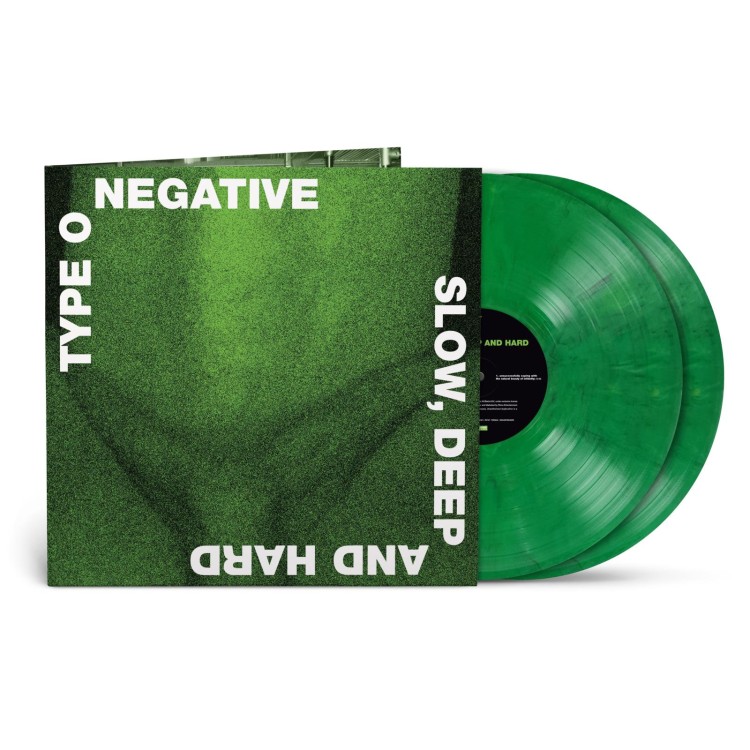 TYPE O NEGATIVE - Slow Deep And Hard (Green & Black, Rocktober 2024)