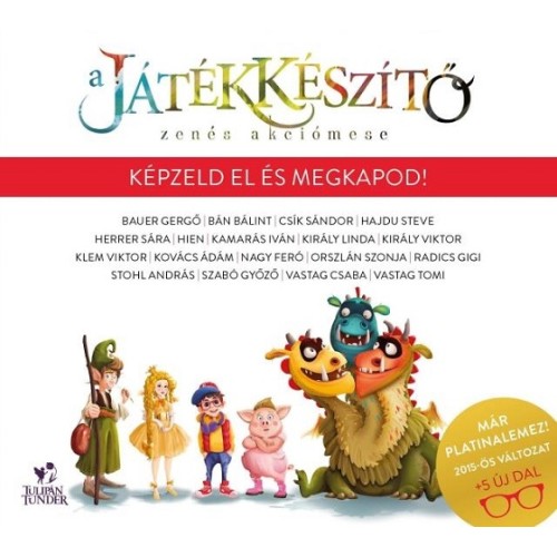 A JÁTÉKKÉSZÍTŐ - ZENÉS AKCIÓMESE CD (DELUXE EDITION)