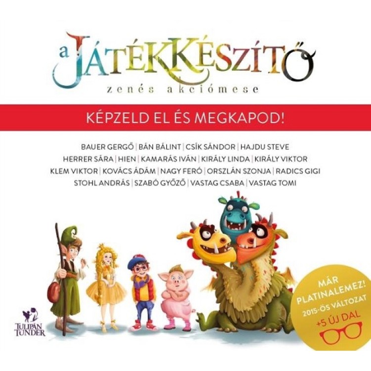 A JÁTÉKKÉSZÍTŐ - ZENÉS AKCIÓMESE CD (DELUXE EDITION)