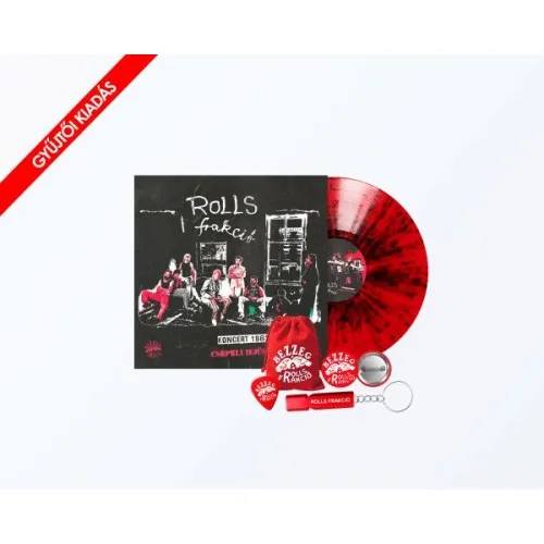 Koncert 1982.09.12.Gyűjtői kiadás (12” Piros-fekete splatter vinyl, 33 RPM)
