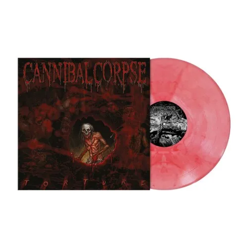 Cannibal Corpse - Torture LP CLEAR RED MARBLED