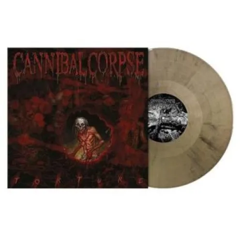 Cannibal Corpse - Torture LP GOLD BLACK MARBLED