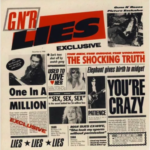 GUNS N' ROSES - G N' R LIES