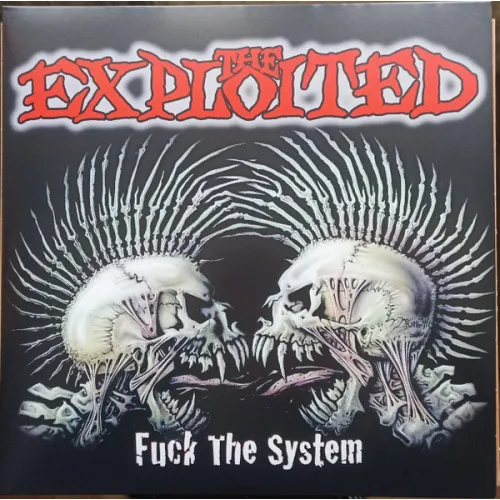 EXPLOITED - FUCK THE SYSTEM-CLEAR RED