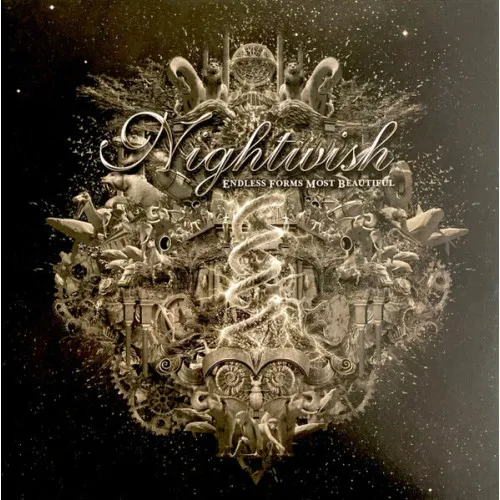 NIGHTWISH - ENDLESS FORMS MOST BEAUTIFUL - CLEAR-GOLD VINYL