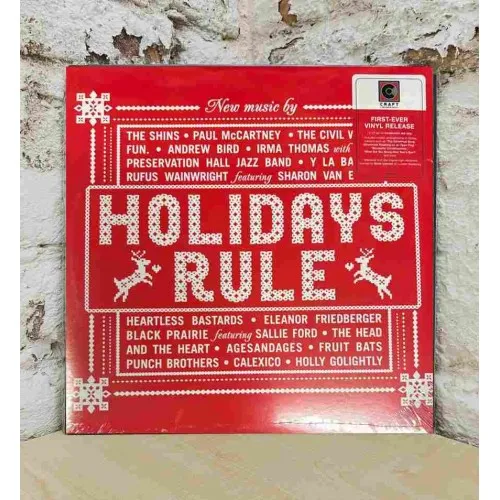 HOLIDAYS RULE (RED VINYL)